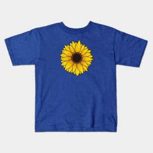 Sunflower (Small Print) Kids T-Shirt